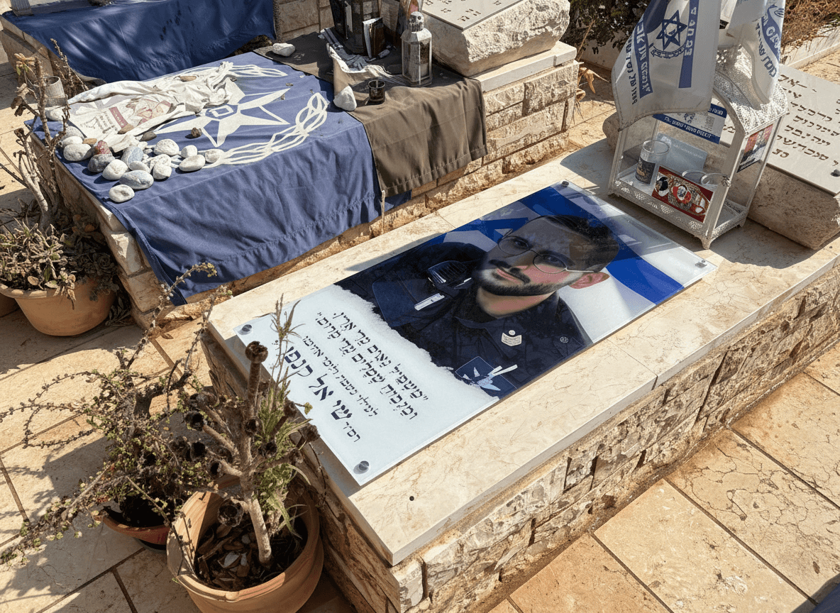 הנצחה על קבר